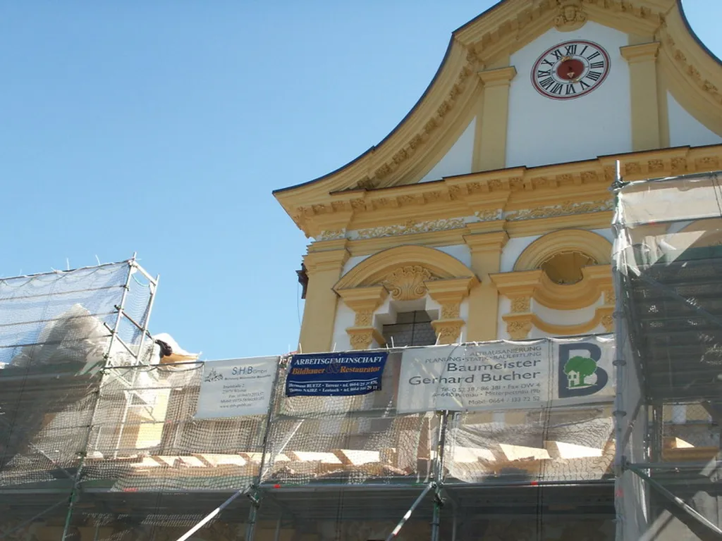 Bauleitung und Abwicklung — Baustellenfoto der Baumeister Bucher GmbH